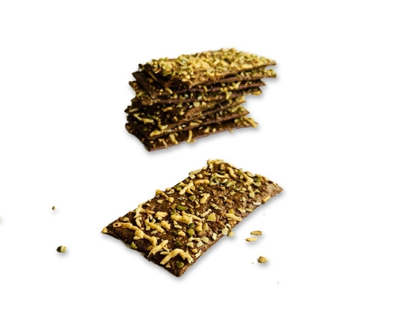 Achterhoekse vk crackers pompoenpit kaas