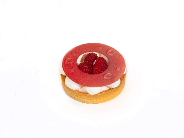 Framboos marscapone tartelette
